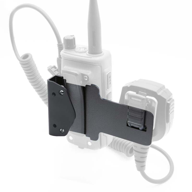 Rugged Radios Radio and Speaker Mic Mount for Handheld Radios Rugged Radios Audio AXOPROS