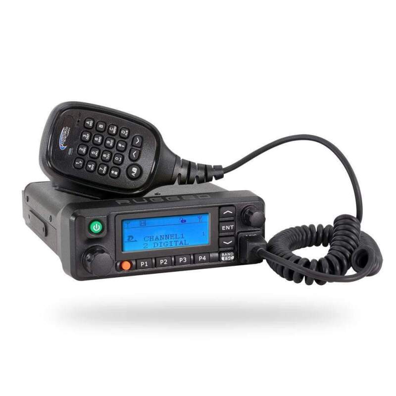Rugged Radios Rugged RDM-DB Dual Band Mobile Radio - Digital and Analog - UHF / VHF Rugged Radios Audio AXOPROS