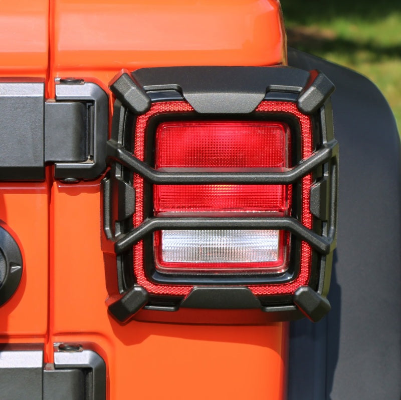 Rugged Ridge 18-20 Jeep Wrangler JL Elite Tail Light Guard Rugged Ridge Light Covers and Guards AXOPROS