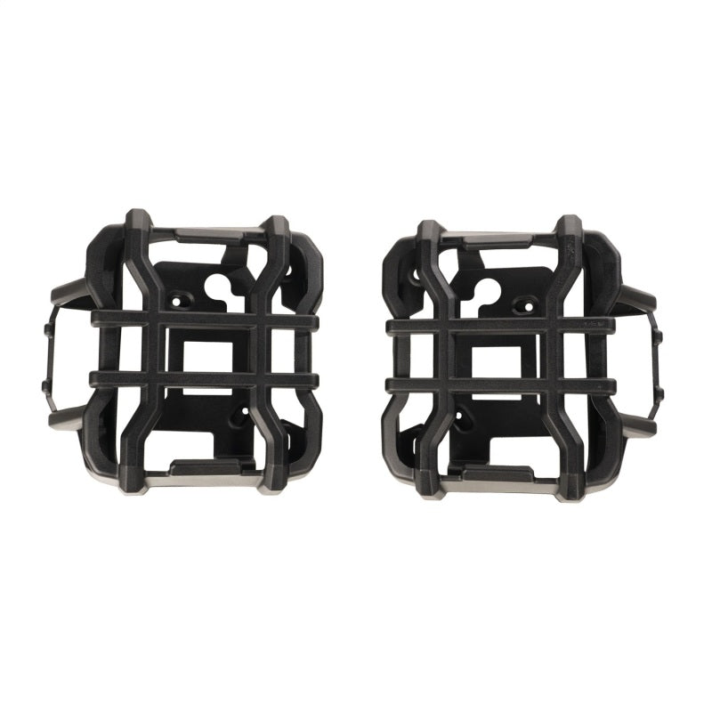 Rugged Ridge 18-20 Jeep Wrangler JL Textured Black Elite Tail Light Guards Rugged Ridge Light Covers and Guards AXOPROS