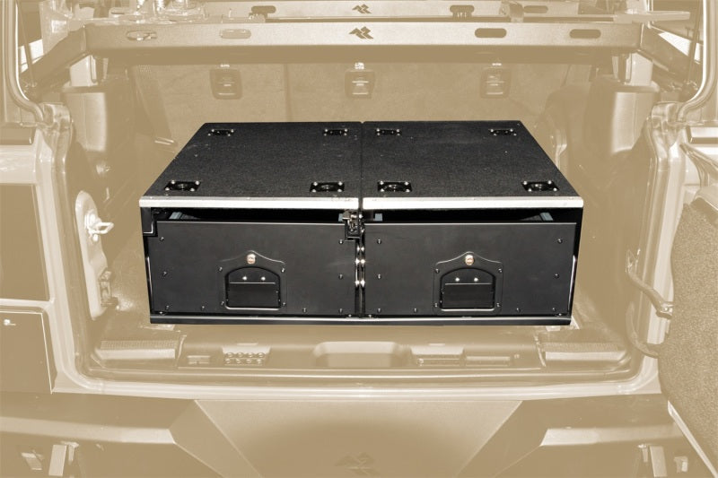 Rugged Ridge 18-22 Jeep Wrangler JL Cargo Storage Drawers Rugged Ridge Interior Lighting AXOPROS