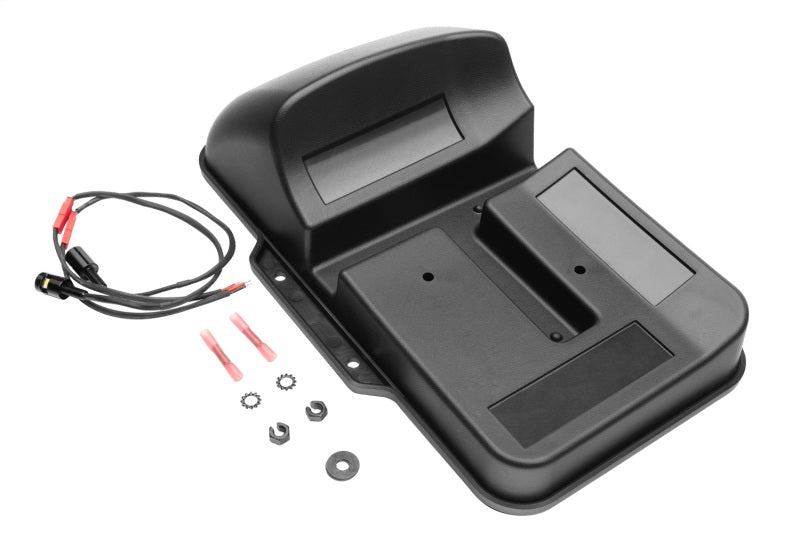 Rugged Ridge 18-22 Jeep Wrangler JL License Plate Relocation - Rear Rugged Ridge Exterior Trim AXOPROS