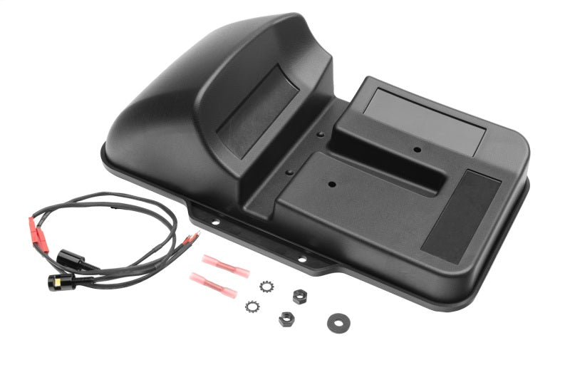 Rugged Ridge 18-22 Jeep Wrangler JL License Plate Relocation - Rear Rugged Ridge Exterior Trim AXOPROS