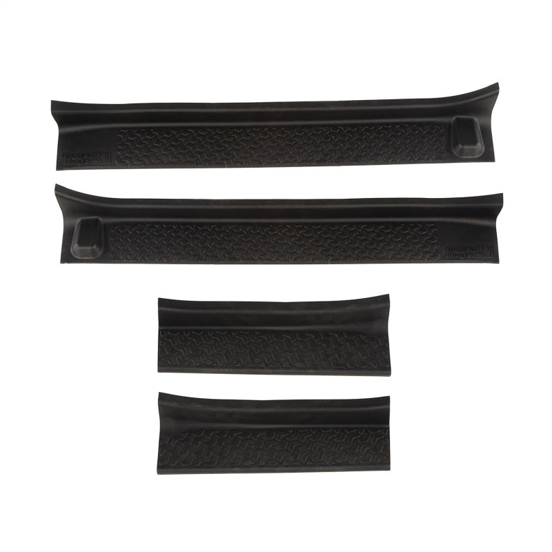 Rugged Ridge 2018-20 Jeep Wrangler JL / 2020 Jeep Gladiator All Terrain Door Entry Guard Kit Rugged Ridge Door Panels AXOPROS