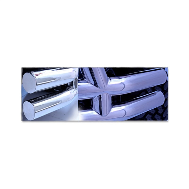 Rugged Ridge 3-In Double Tube Front Bumper SS 76-06 Models Rugged Ridge Bumper Accessories  AXOPROS