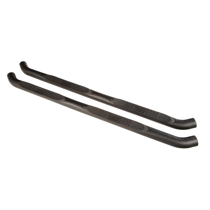 Rugged Ridge 3in Round Side Step Black 18-20 Jeep Wrangler JL 4Dr Rugged Ridge Side Steps AXOPROS