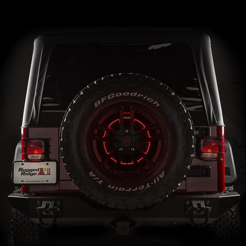 Rugged Ridge 3rd Brake Light LED Ring Rugged Ridge Light Bars & Cubes AXOPROS
