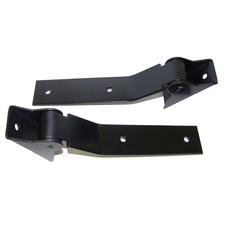 Rugged Ridge 87-95 Jeep Wrangler YJ Black Tailgate Hinge Set Rugged Ridge Tailgate Accessories AXOPROS