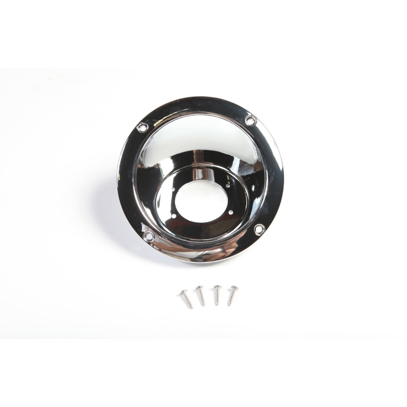 Rugged Ridge 97-06 Jeep Wrangler Chrome Gas Tank Filler Bezel Rugged Ridge Fuel Caps  AXOPROS