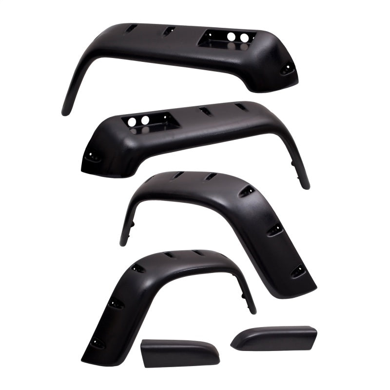 Rugged Ridge All Terrain Fender Flare Kit 87-95 Jeep Wrangler YJ Rugged Ridge Fender Flares AXOPROS