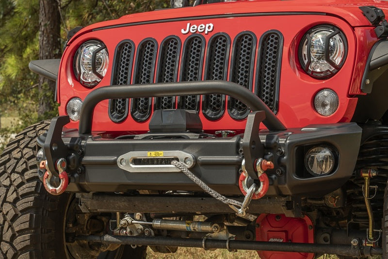 Rugged Ridge Arcus Front Bumper Set W/ Overrider 2018 Jeep Wrangler JK Rugged Ridge Bumpers - Steel AXOPROS