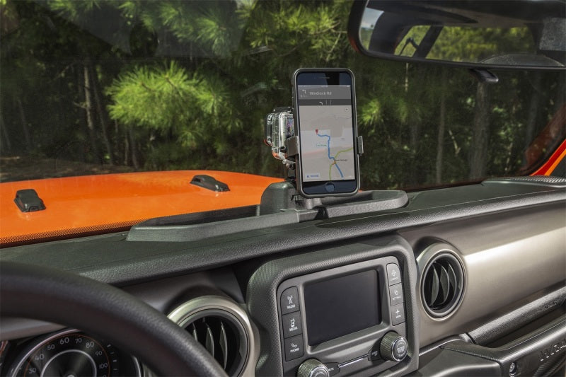 Rugged Ridge Dash Multi-Mount w/Phone Holder 18-20 Jeep JL/JT Rugged Ridge Dash & Interior Trim AXOPROS