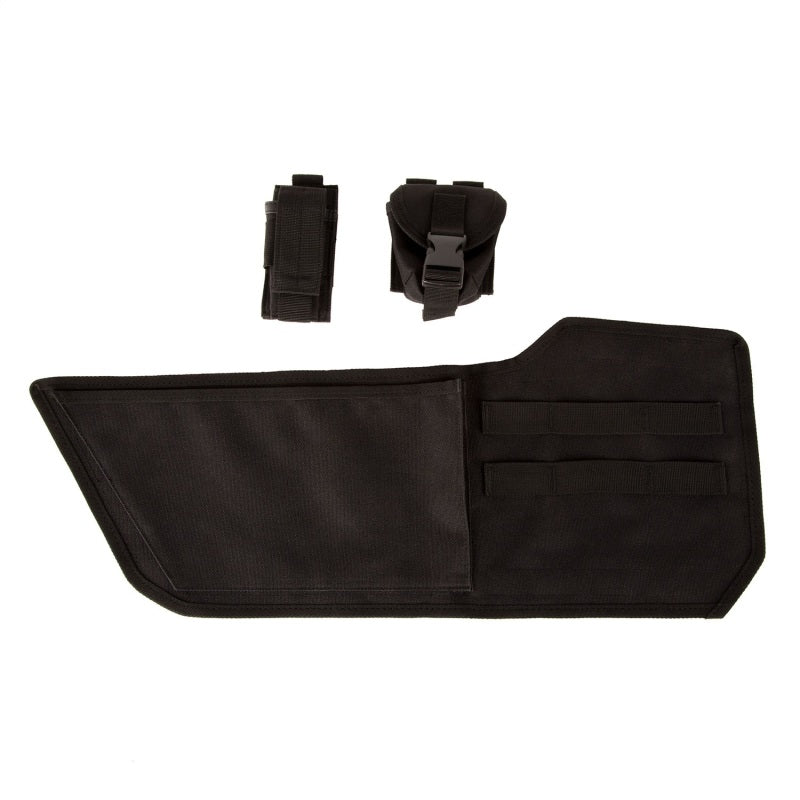 Rugged Ridge Door Storage Panel Pair w/Pouches 11-18 JK Rugged Ridge Storage Racks AXOPROS