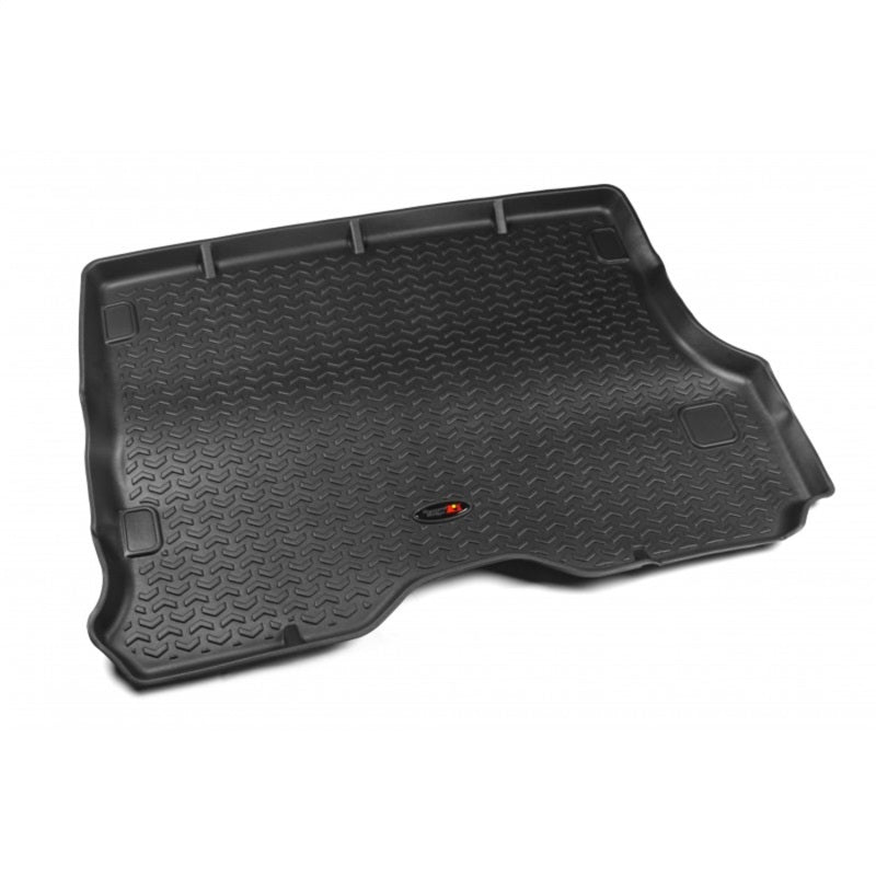 Rugged Ridge Floor Liner Cargo Black 1984-2001 Jeep Cherokee XJ Rugged Ridge Floor Mats - Rubber AXOPROS
