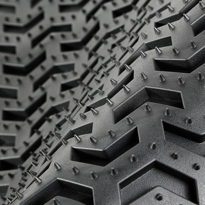 Rugged Ridge Floor Liner Front/Rear/Cargo Black 1976-1995 Jeep Wrangler / CJ Rugged Ridge Floor Mats - Rubber AXOPROS