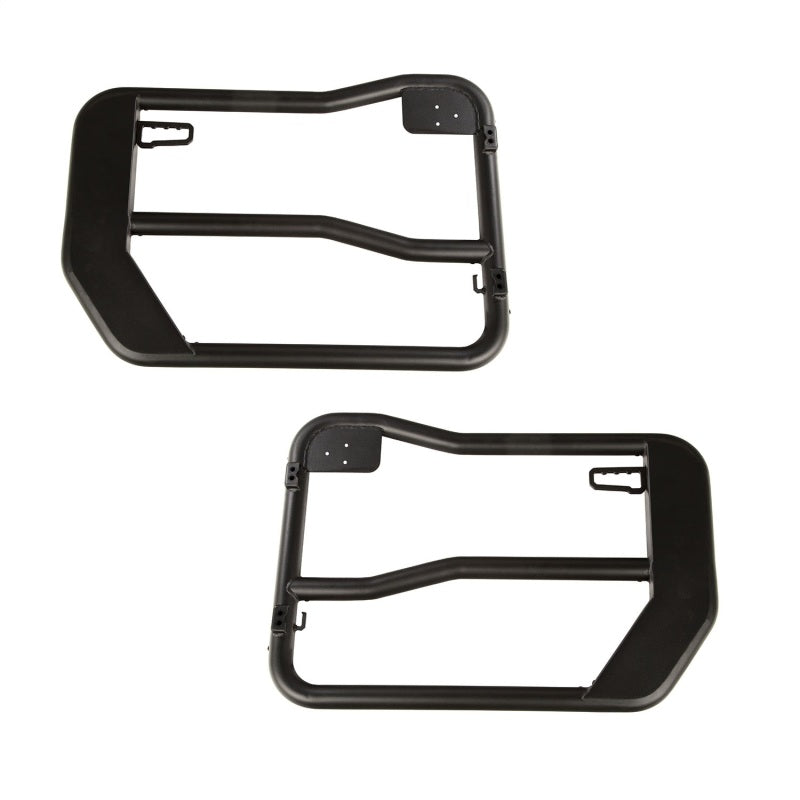 Rugged Ridge Fortis Front Tube Doors with Mirrors 18-23 Jeep Wrangler JL/JT Rugged Ridge Doors AXOPROS