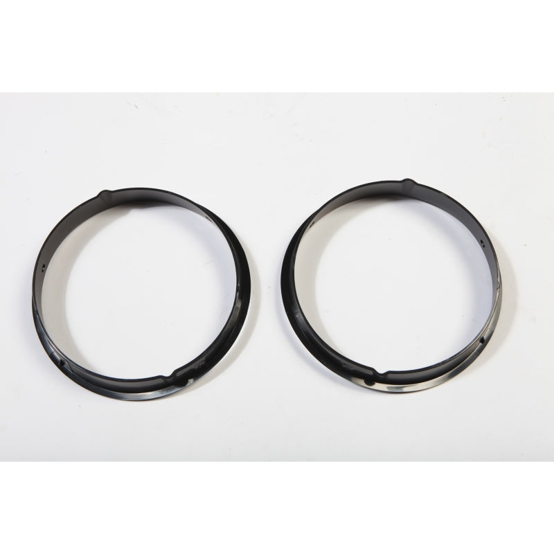 Rugged Ridge Headlight Bezels Black 97-06 Jeep Wrangler Rugged Ridge Light Mounts AXOPROS