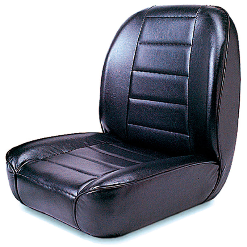 Rugged Ridge Low-Back Front Seat Non-Recline Black 55-86 CJ Rugged Ridge Seat Brackets & Frames AXOPROS
