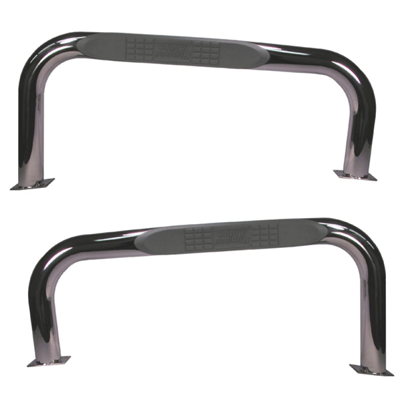 Rugged Ridge Nerf Bars Stainless Steel 76-86 Jeep CJ Rugged Ridge Nerf Bars AXOPROS