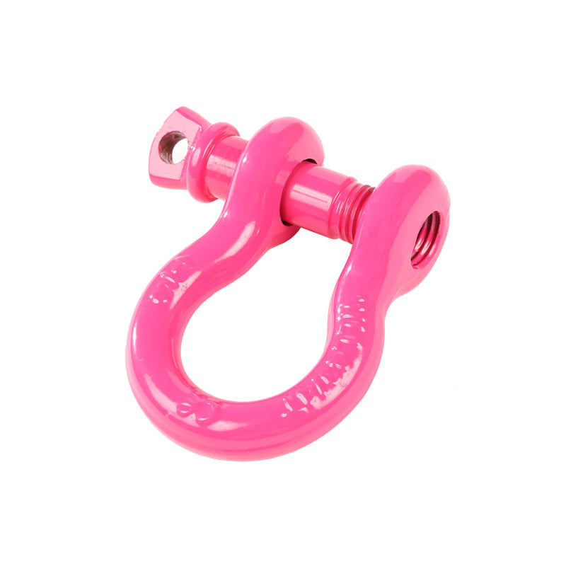 Rugged Ridge Pink 9500lb 3/4in D-Shackle Rugged Ridge Shackle Kits AXOPROS