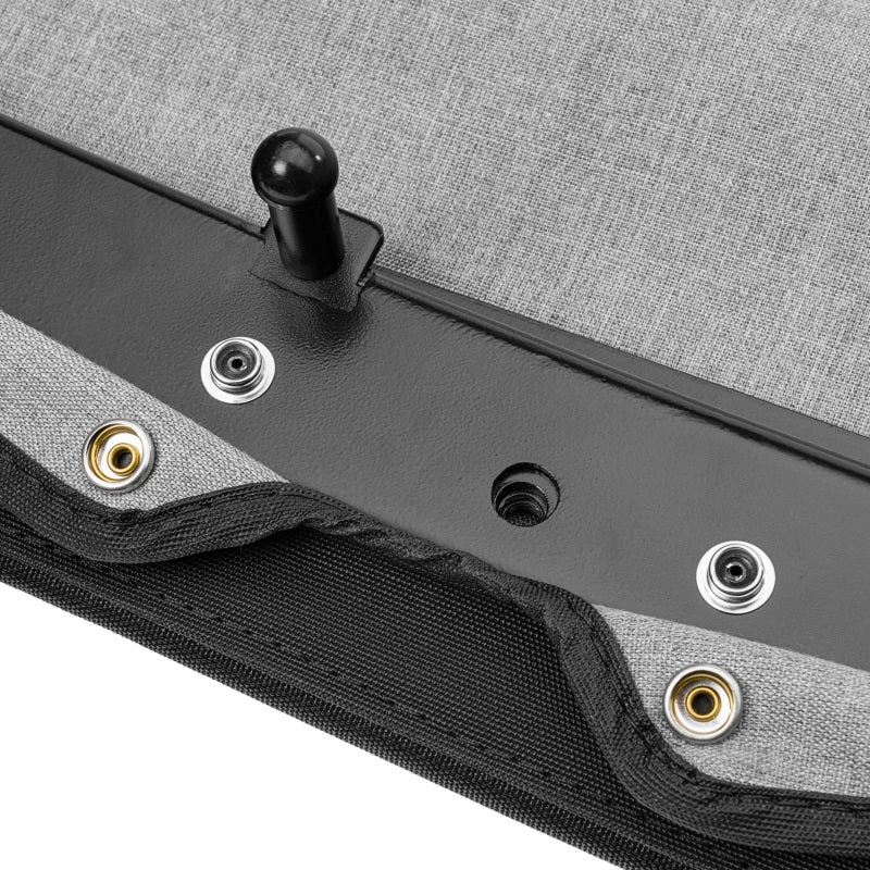 Rugged Ridge Savannah Brief Top Diamond Black 10-18 Jeep Wrangler JL 2-Door Rugged Ridge Soft Tops AXOPROS