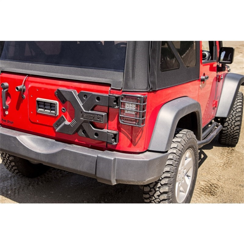 Rugged Ridge Spartacus HD Tire Carrier Hinge Casting 07-18 Jeep Wrangler JK Rugged Ridge Spare Tire Carriers  AXOPROS