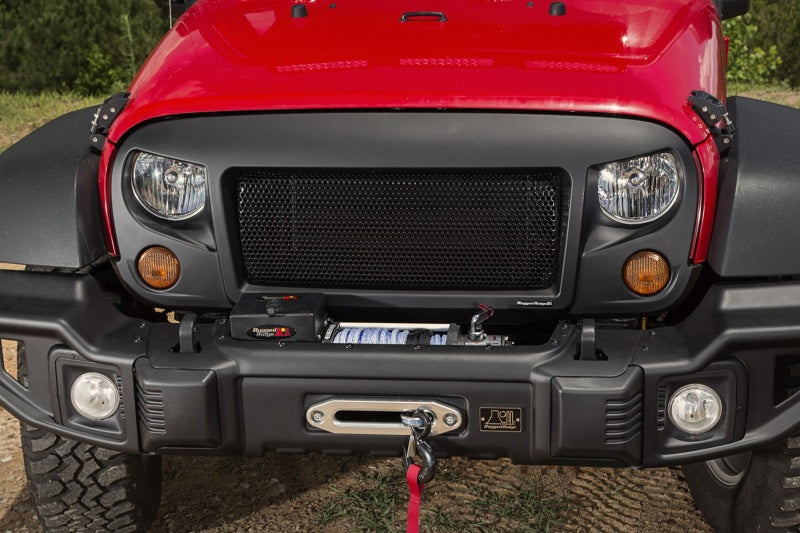 Rugged Ridge Spartan Grille 07-18 Jeep Wrangler JK Rugged Ridge Grilles  AXOPROS