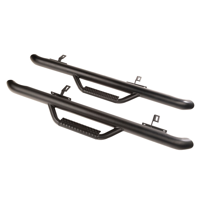 Rugged Ridge Spartan Nerf Bar Textured Black 18-20 Jeep Wrangler JL 2 Door Rugged Ridge Nerf Bars AXOPROS