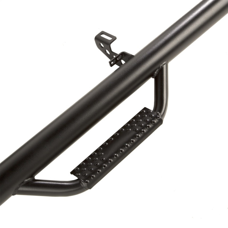 Rugged Ridge Spartan Nerf Bar Textured Black 18-20 Jeep Wrangler JL 4 Door Rugged Ridge Nerf Bars AXOPROS