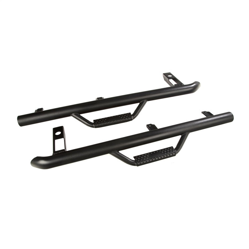 Rugged Ridge Spartan Nerf Bar Textured Black 97-06 Jeep Wrangler TJ Rugged Ridge Nerf Bars  AXOPROS