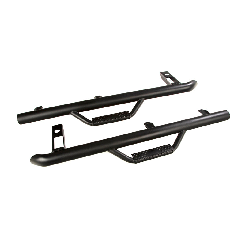 Rugged Ridge Spartan Nerf Bar Textured Black 97-06 Jeep Wrangler TJ Rugged Ridge Nerf Bars  AXOPROS