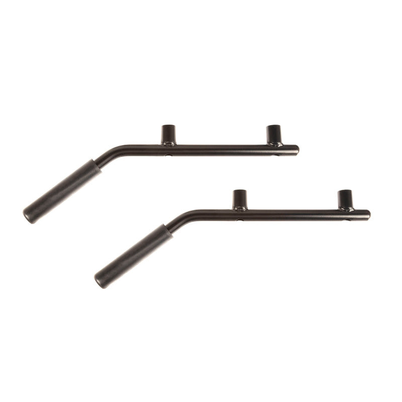 Rugged Ridge Steel Grab Handles Rear Pair Black 07-18 Jeep Wrangler JK /JKU Rugged Ridge Dash & Interior Trim AXOPROS