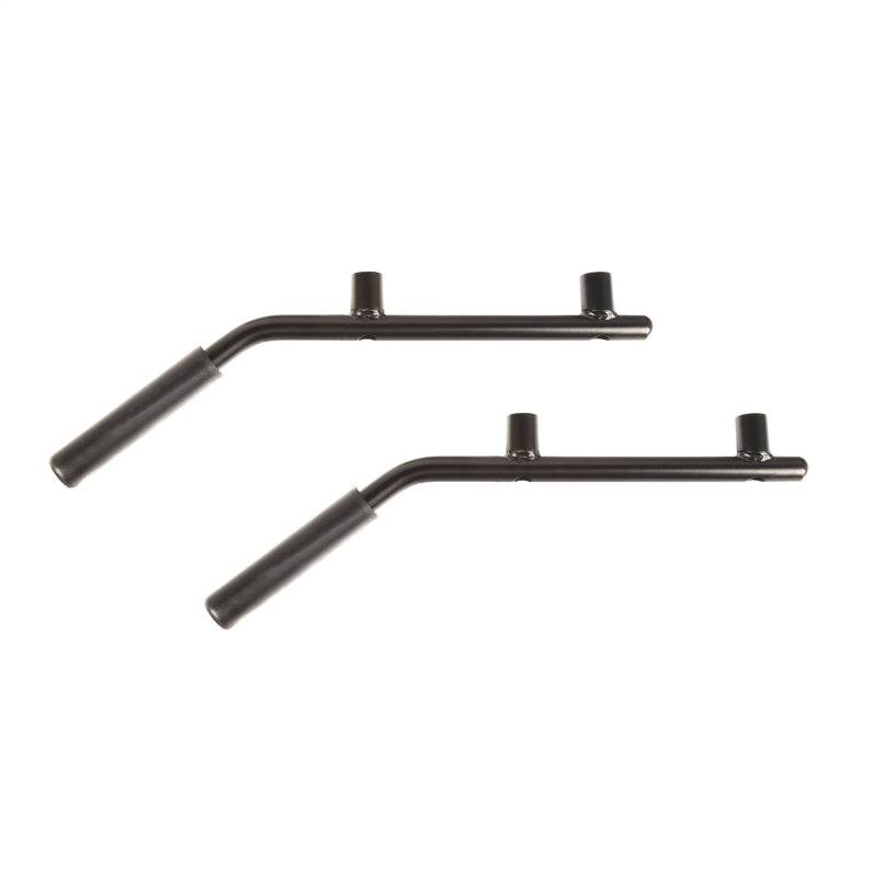 Rugged Ridge Steel Grab Handles Rear Pair Black 07-18 Jeep Wrangler JK /JKU Rugged Ridge Dash & Interior Trim AXOPROS
