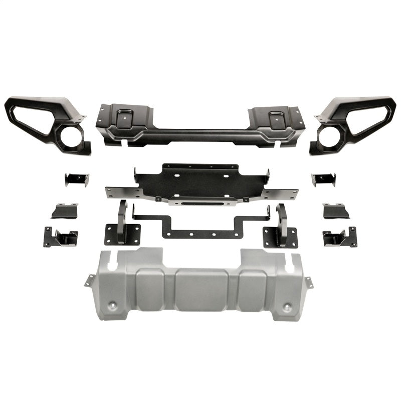 Rugged Ridge Venator Front Bumper 18-20 Jeep Wrangler JL/JT Rugged Ridge Bumpers - Steel AXOPROS