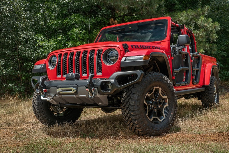Rugged Ridge Venator Front Bumper 18-20 Jeep Wrangler JL/JT Rugged Ridge Bumpers - Steel AXOPROS
