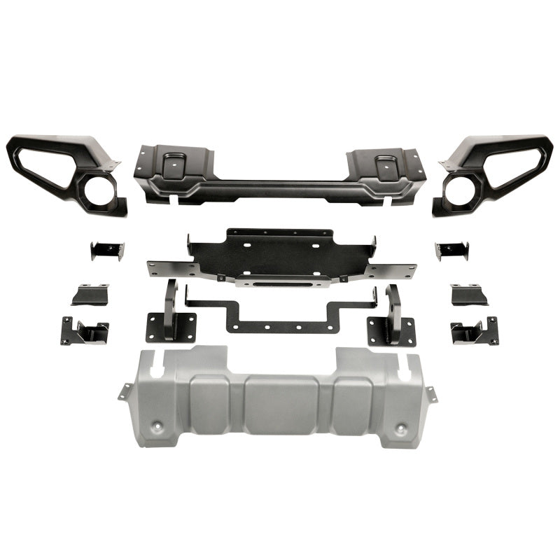 Rugged Ridge Venator Front Bumper 18-20 Jeep Wrangler JL/JT Rugged Ridge Bumpers - Steel AXOPROS