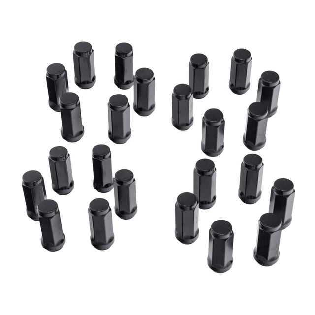 Rugged Ridge Wheel Lock Nut Set 24 Black M14-1.5 Rugged Ridge Lug Nuts  AXOPROS
