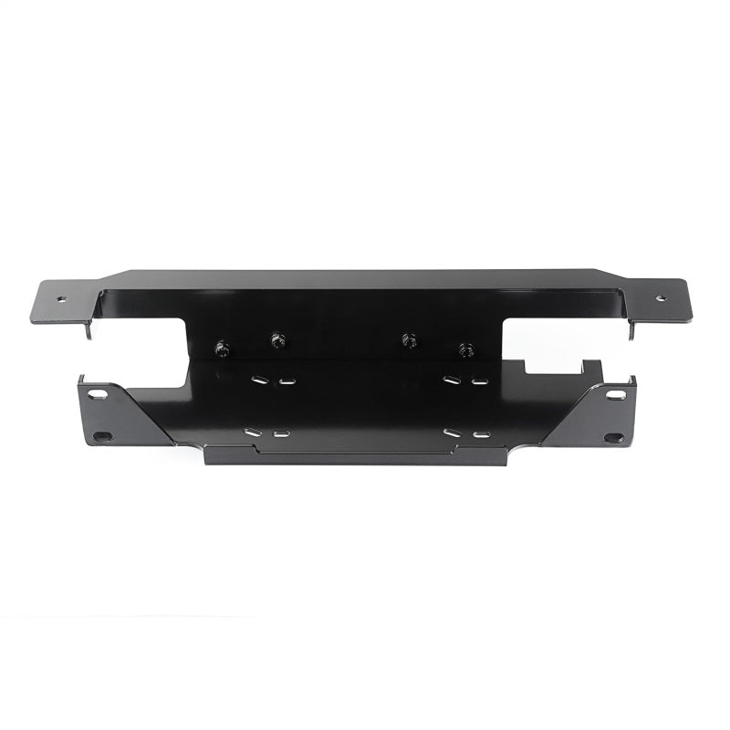 Rugged Ridge Winch Plate Stamped Bumper 13-18 Jeep Wrangler Rugged Ridge Winches AXOPROS