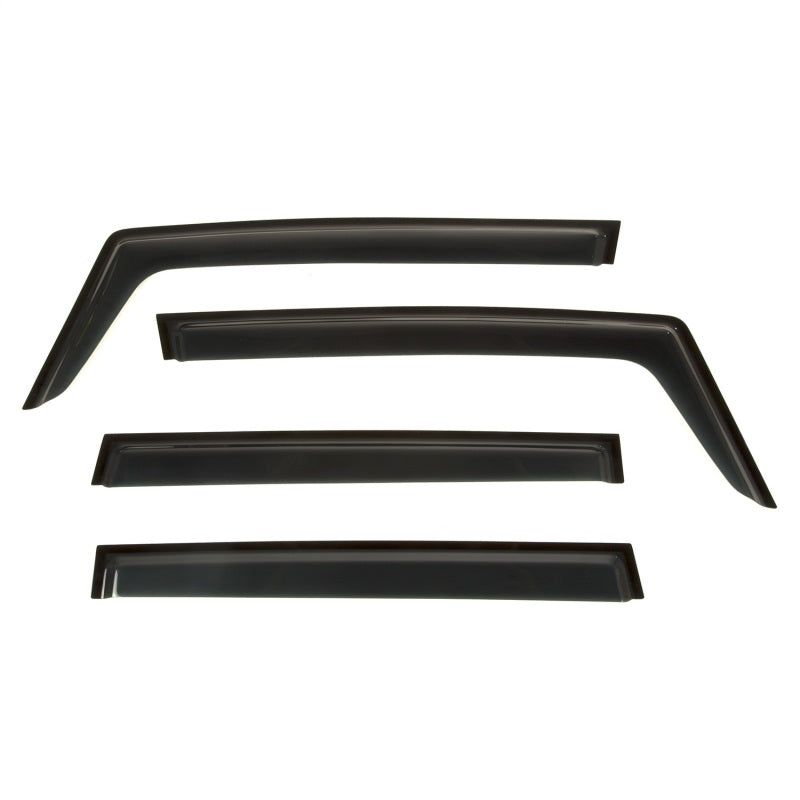 Rugged Ridge Window Visor 4-pc set Black 15-18 Renegade BU Rugged Ridge Wind Deflectors AXOPROS