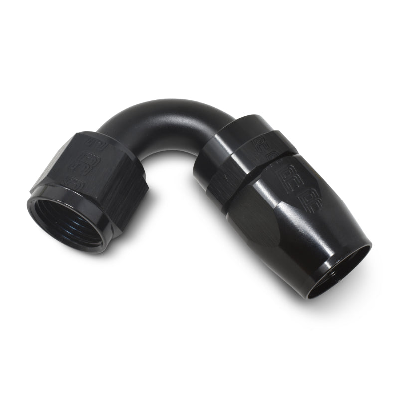 Russell Performance -6 AN Black 120 Degree Full Flow Swivel Hose End Russell Fittings AXOPROS