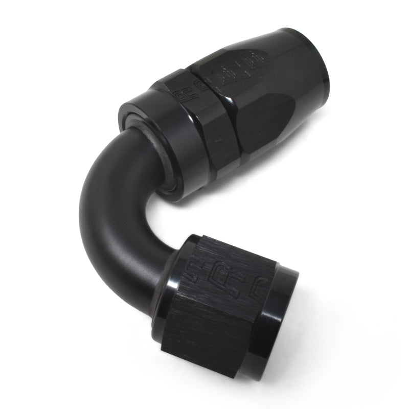 Russell Performance -6 AN Black 120 Degree Full Flow Swivel Hose End Russell Fittings AXOPROS