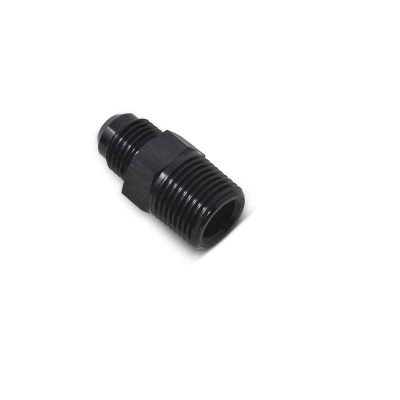 Russell Performance -8 AN to 3/8in NPT Straight Flare to Pipe (Black) Russell Fittings AXOPROS