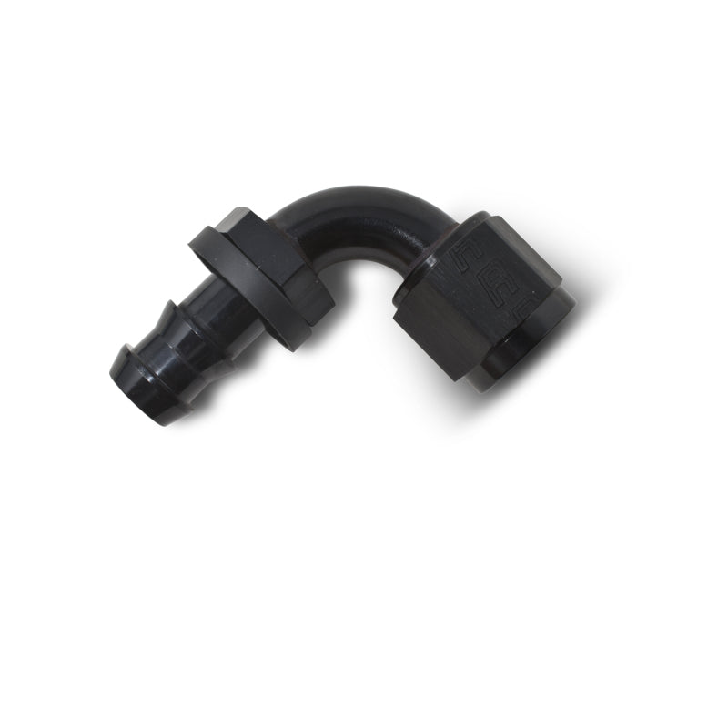 Russell Performance -8 AN Twist-Lok 90 Degree Hose End (Black) Russell Fittings AXOPROS