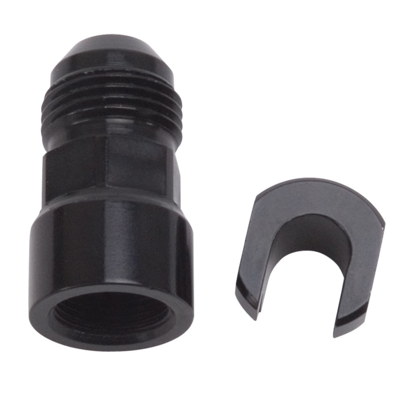 Russell Performance -8AN Male to 3/8in SAE Quick-Disconnect Female (Black Single) Russell Fittings AXOPROS