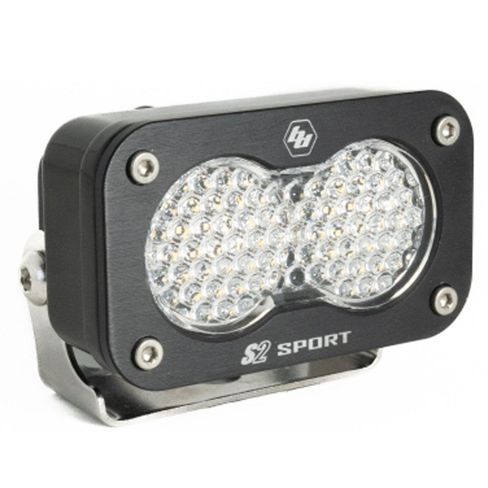 S2 Sport Black LED Auxiliary Light Pod Baja Designs Auxiliary Light  AXOPROS