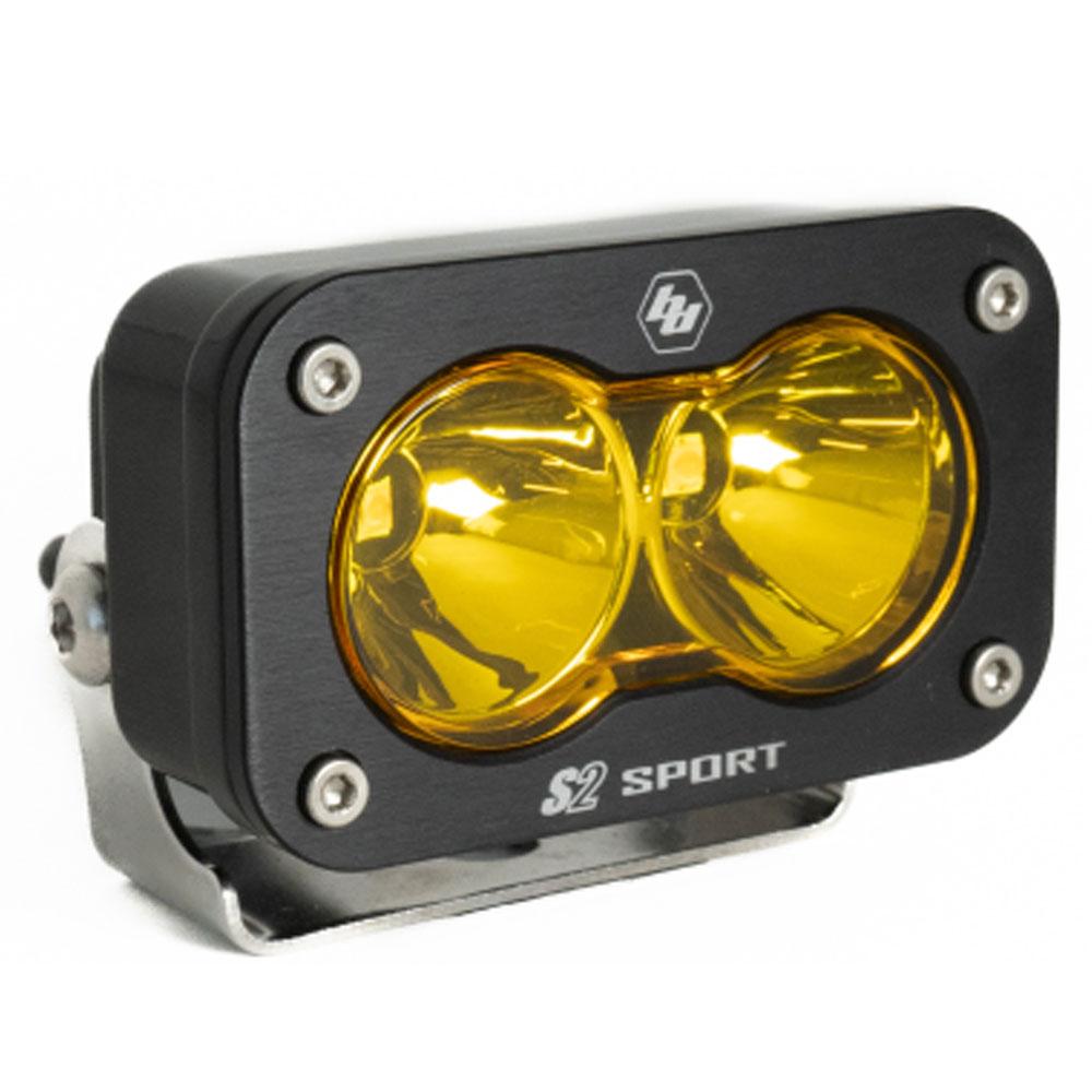 S2 Sport Black LED Auxiliary Light Pod Baja Designs Auxiliary Light  AXOPROS