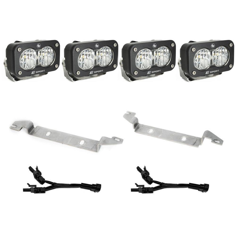 S2 Sport Dual Fog Pocket Light Kit Baja Designs Fog Light Kit AXOPROS