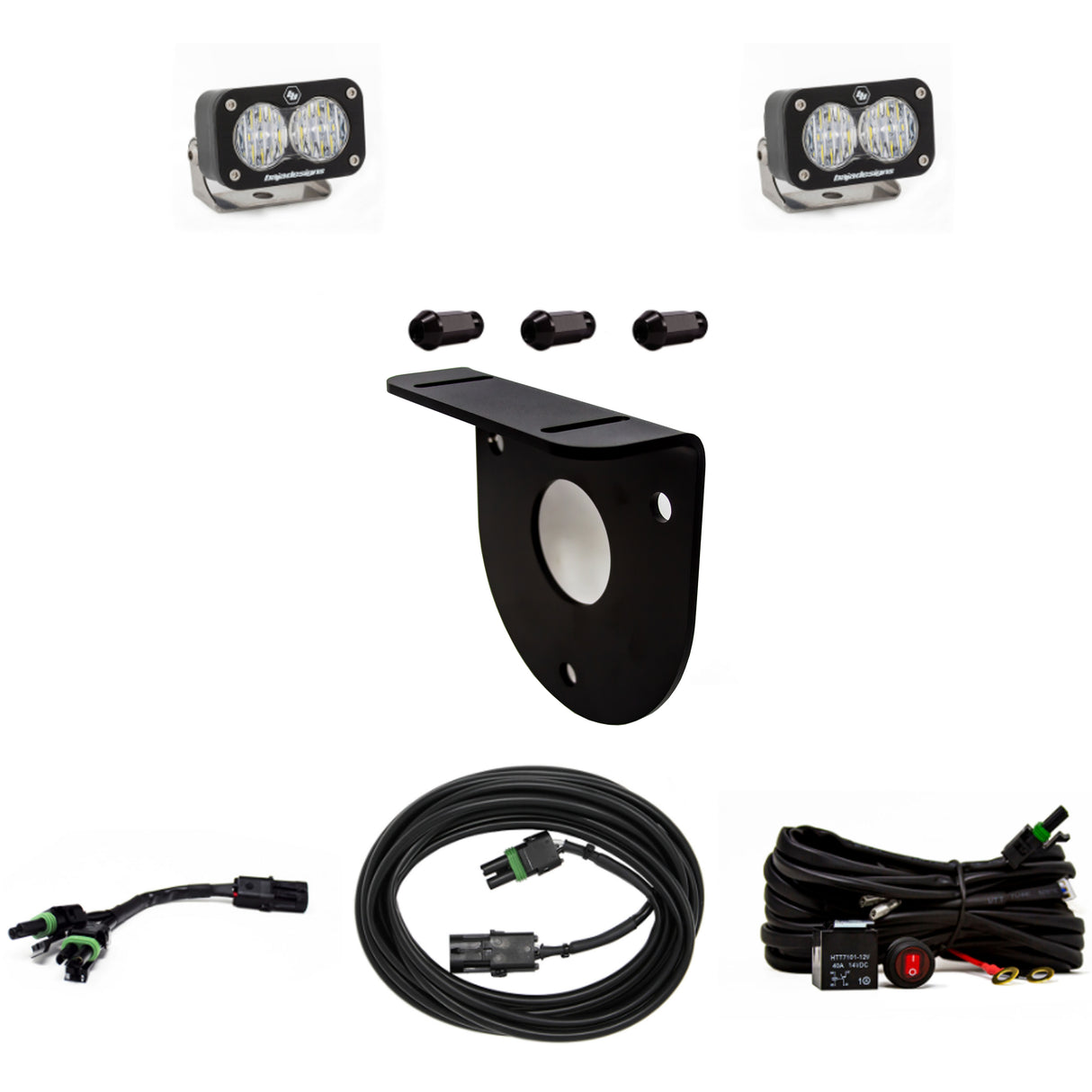 S2 Sport Dual Reverse Light Kit Baja Designs Back Up Light Set AXOPROS