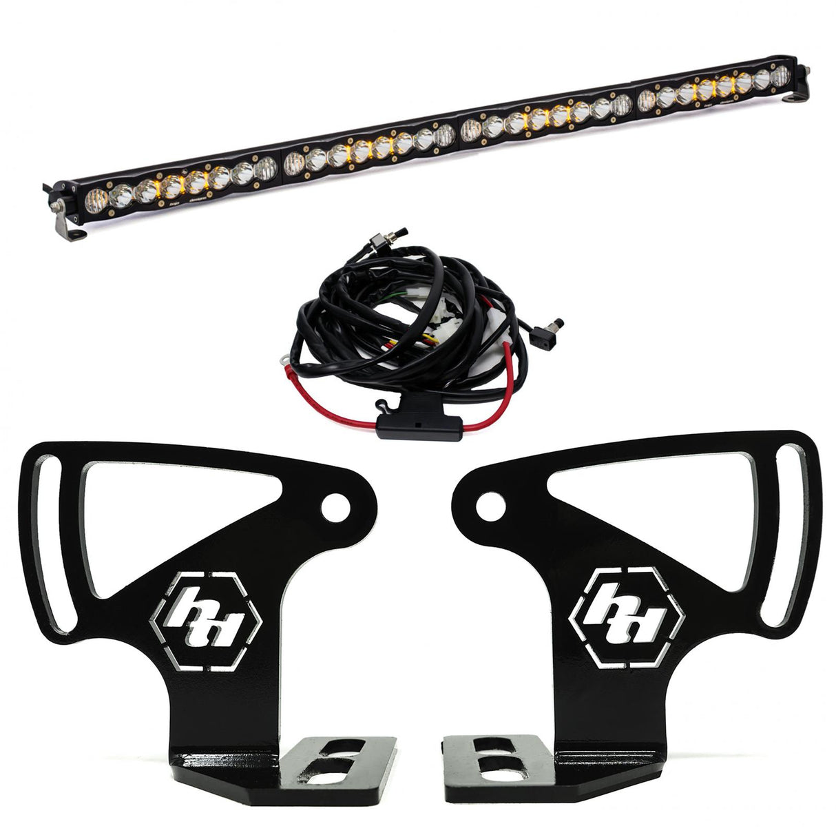 S8 40 Inch Roof Mount Light Bar Kit Baja Designs Light Bar AXOPROS
