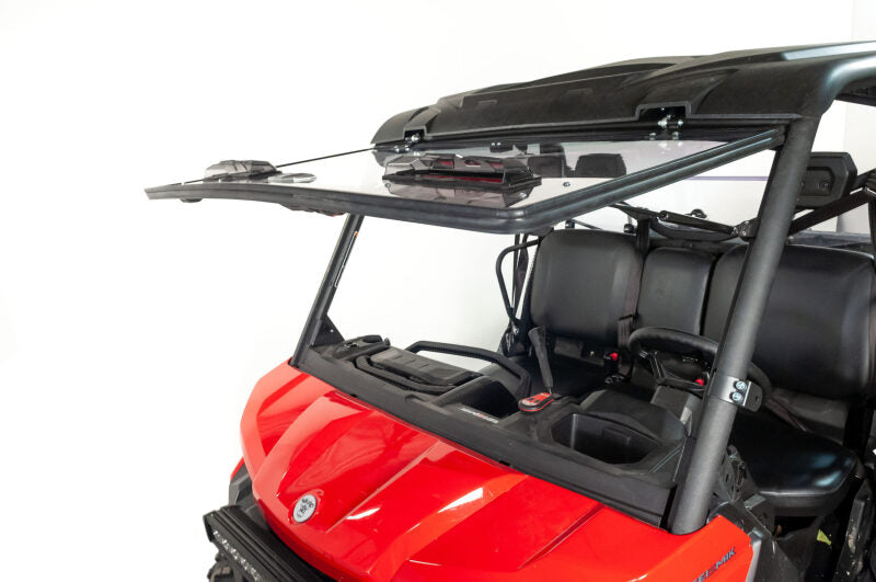 Seizmik 16-23 Can Am Defender HD5-HD10/MAX Windshield Flip Up Vented Seizmik Windshields AXOPROS